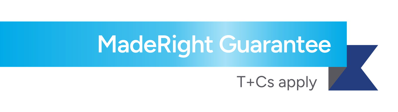 MadeRight Guarantee Label